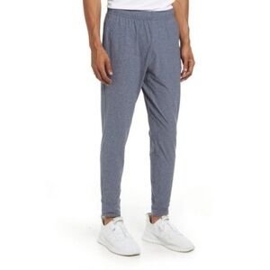 RHONE Men’s Reign All Around Jogger Sweatpant Midnight Heather Blue Performance